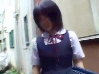 Horny Tokyo teen gets double smashed by XXX dudes in alley, craving more nippon fuck.